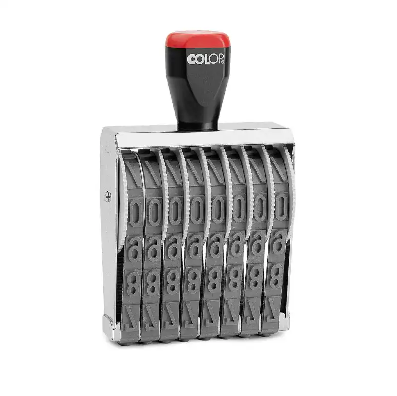 Colop 104686 Data Timbro S120 Data In Cifre International, 4 Mm Colop 104686 Data Timbro S120 Data In Cifre International, 4 Mm