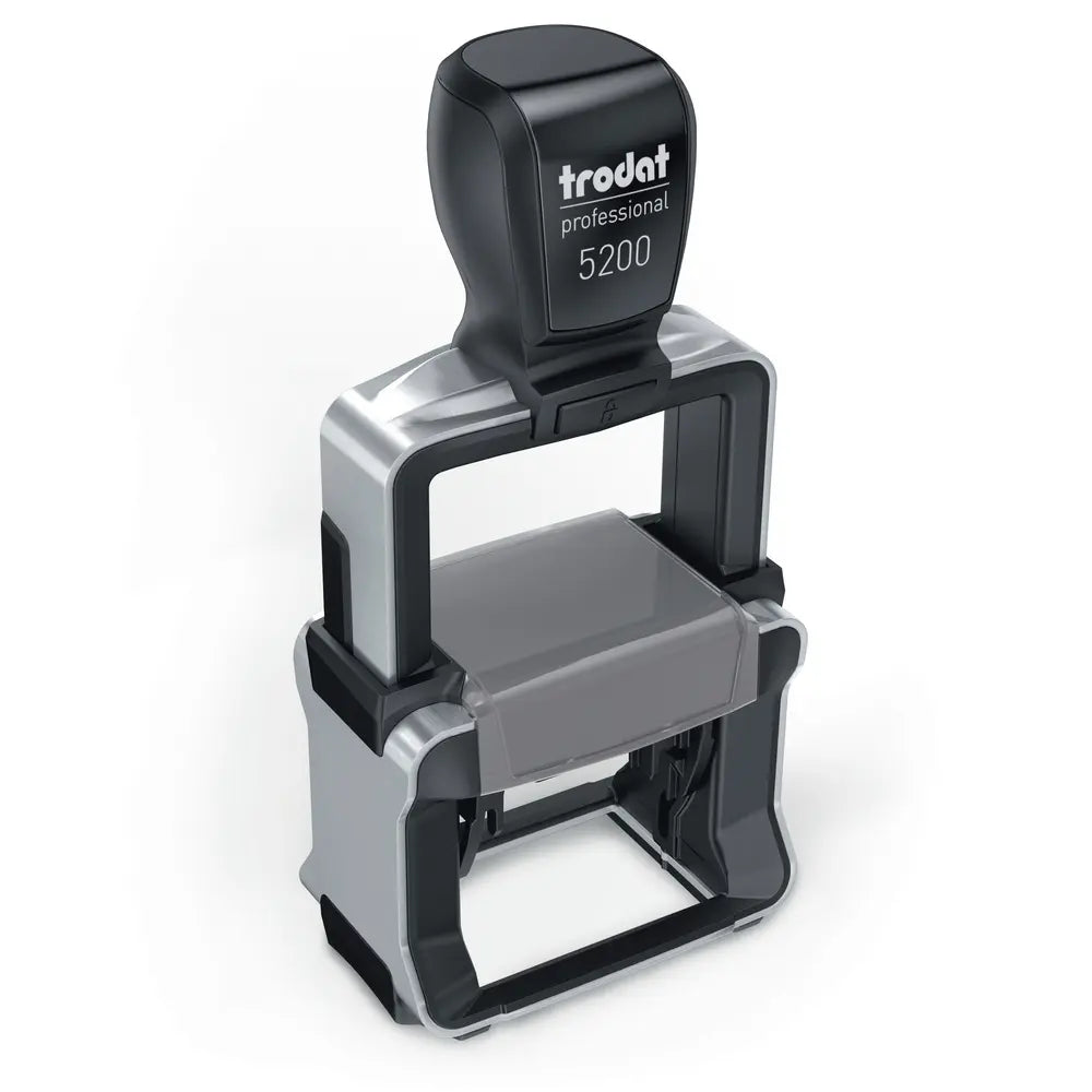 angle shot of Trodat 5200 Self inking stamp 