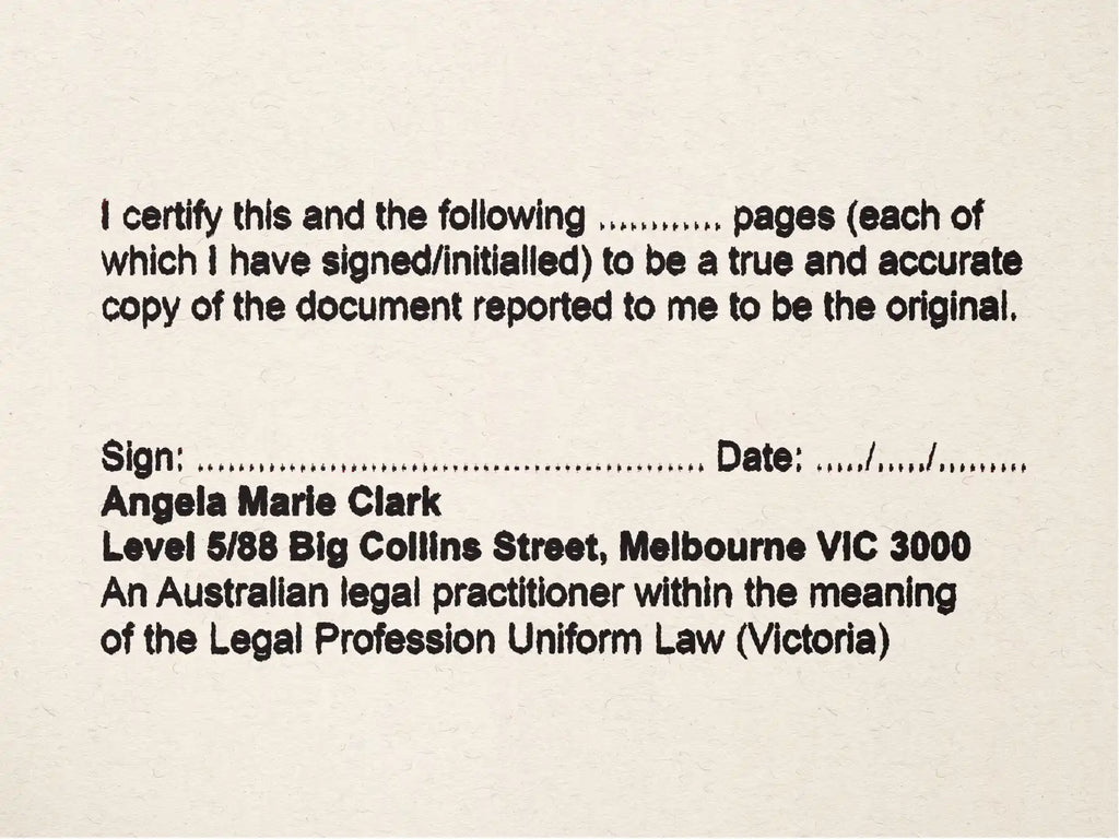 order custom solicitor stamps for multi-page documents