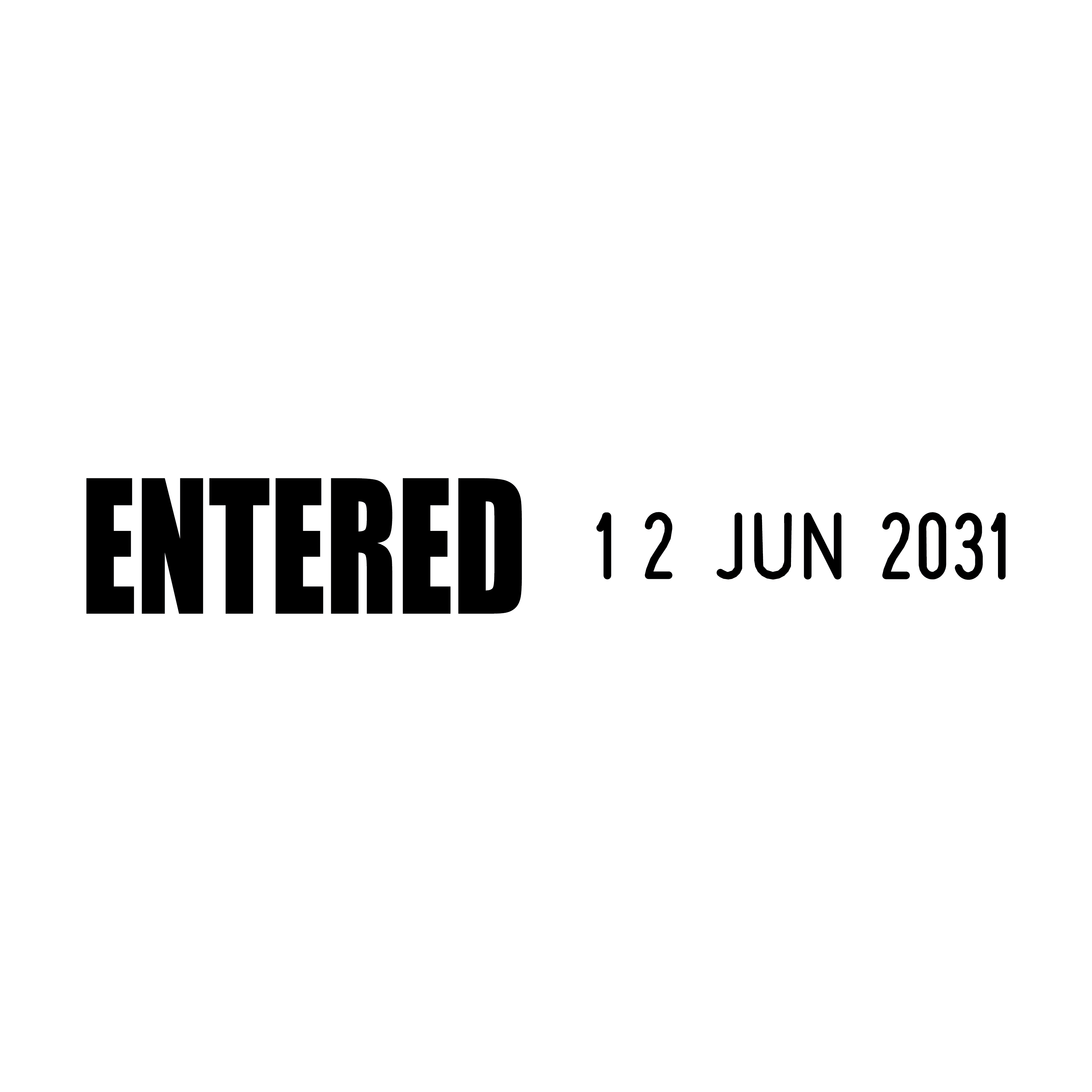 Embossing Stamp Number Stamps Quick Dry & Specialty Inks Time and Clock ...