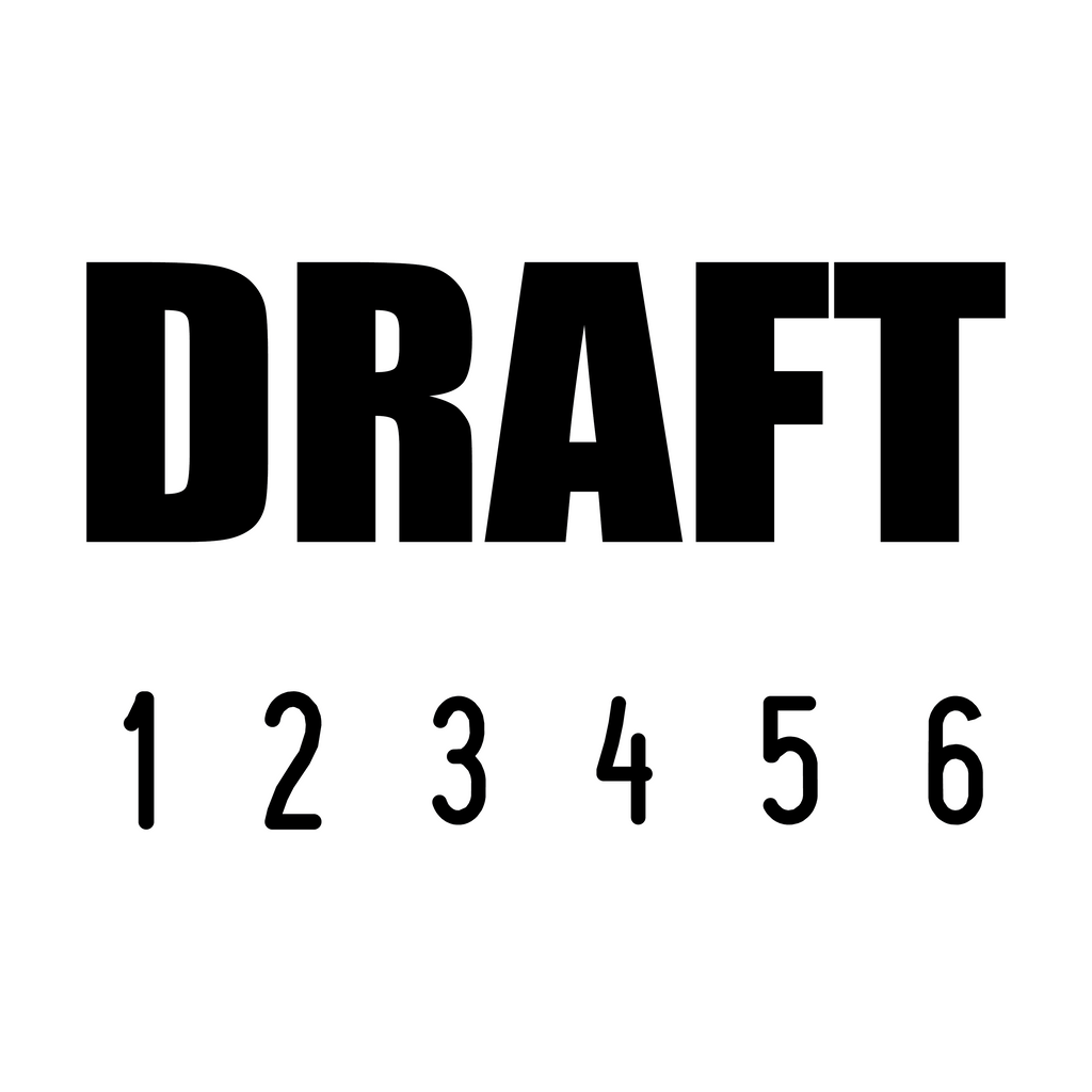 Black 01-5003-draft-mini-number-stamp