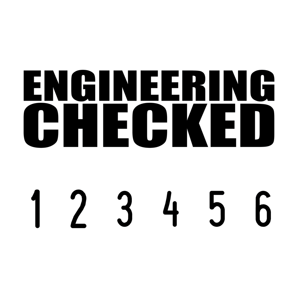 Black 01-5005-engineering-checked-mini-number-stamp