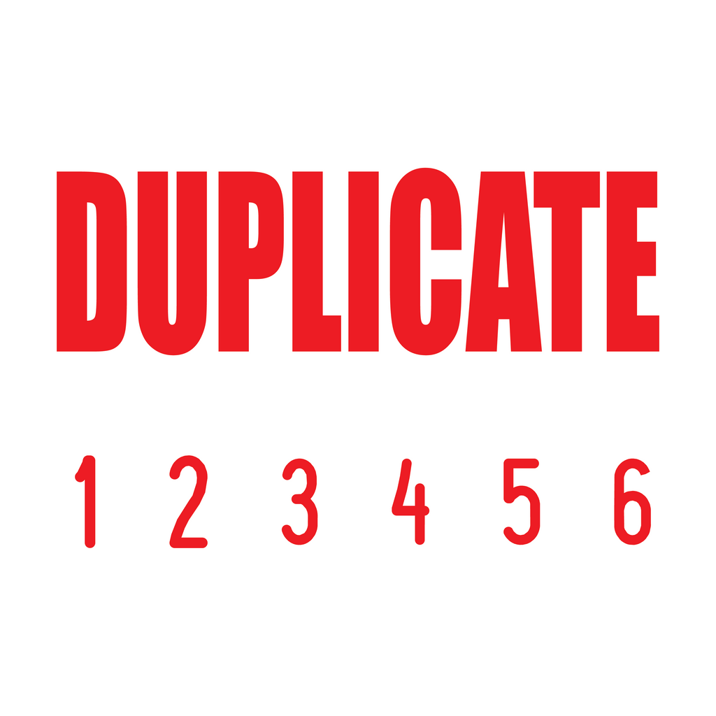 Red 02-5004-duplicate-mini-number-stamp