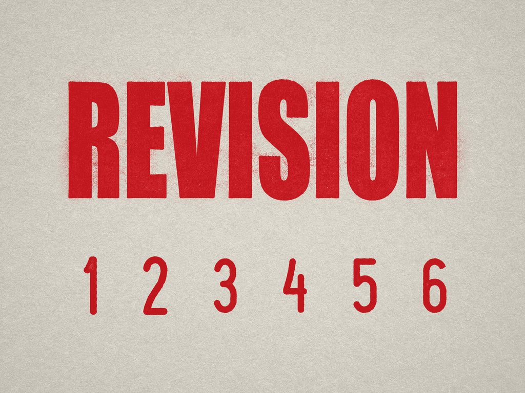 Red 02-5013-revision-mini-number-stamp-mockup