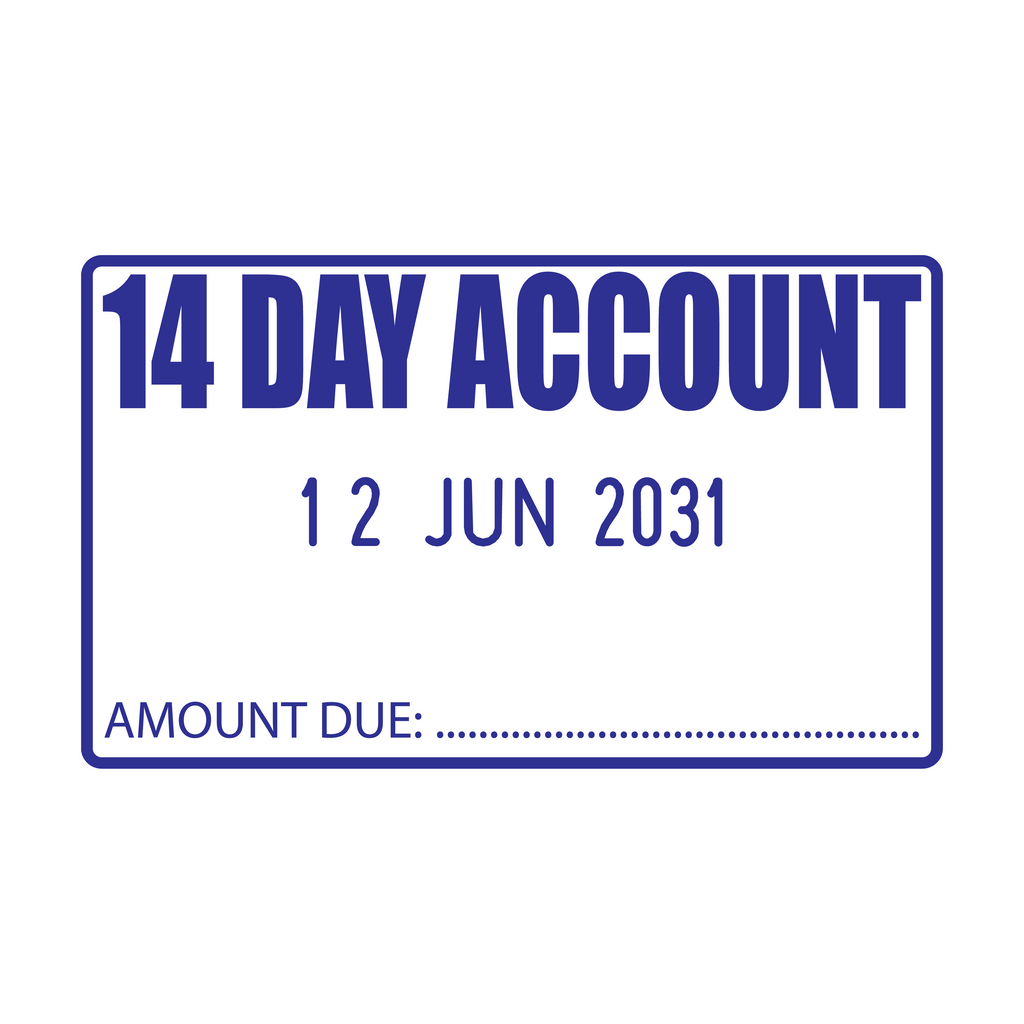14 day account stamper