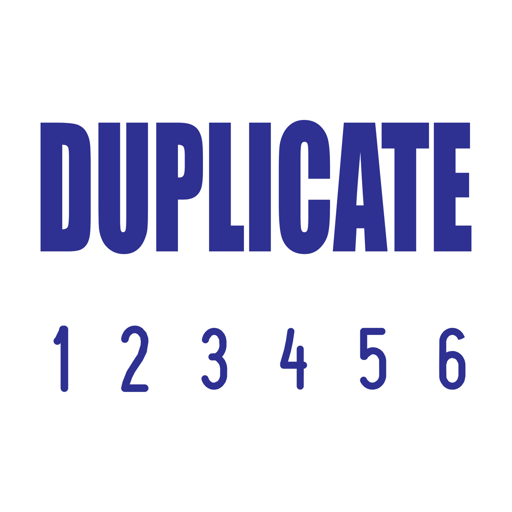 Blue 03-5004-duplicate-mini-number-stamp