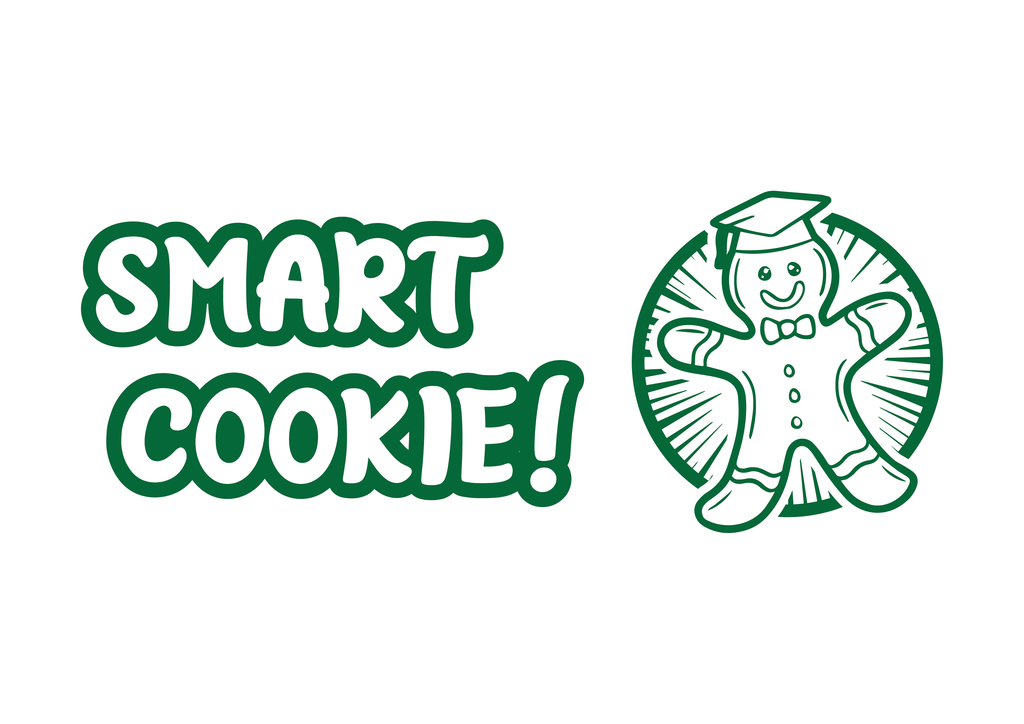 smart cookie stamp green