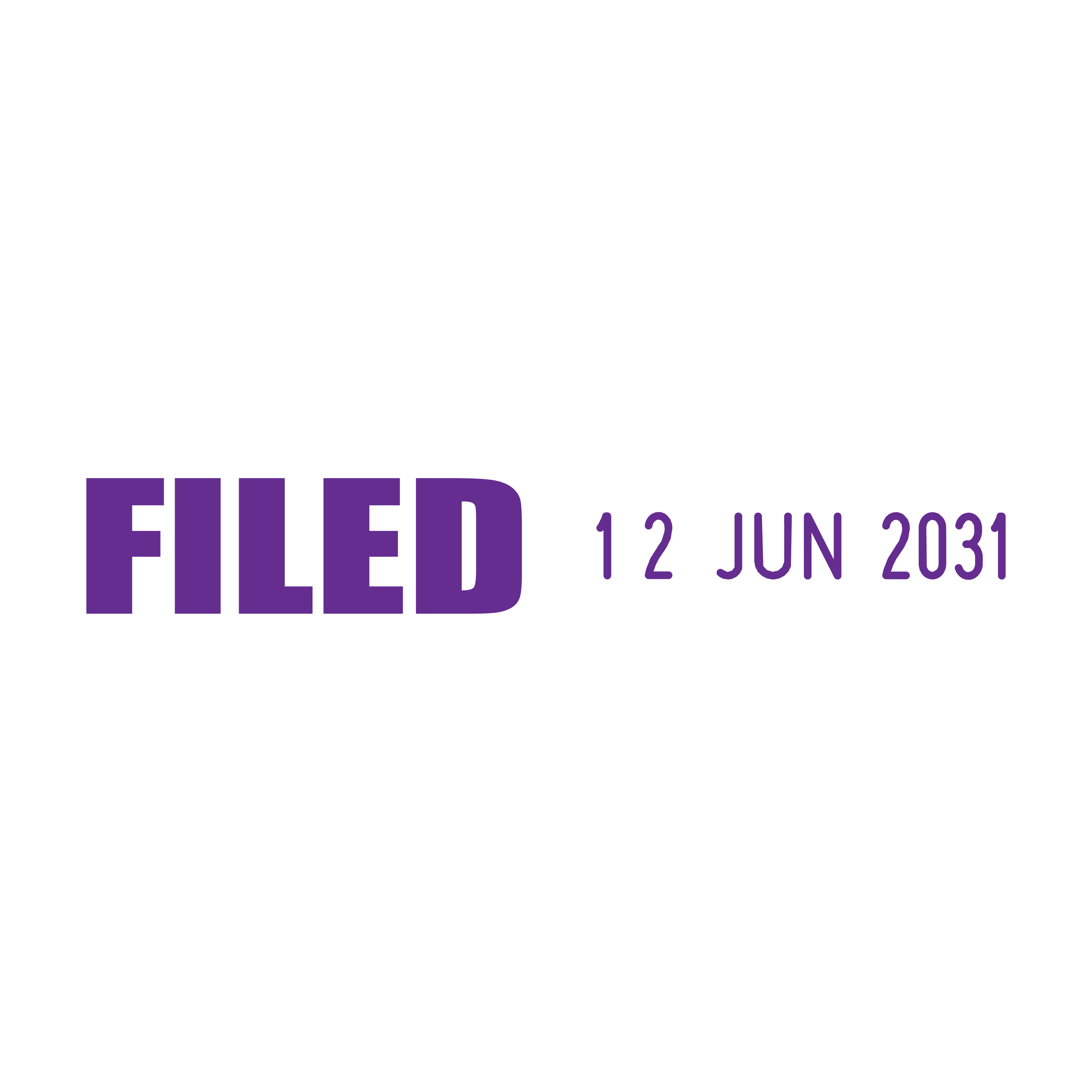 Filed Side-by-Side Date Stamp – Stamp Lab