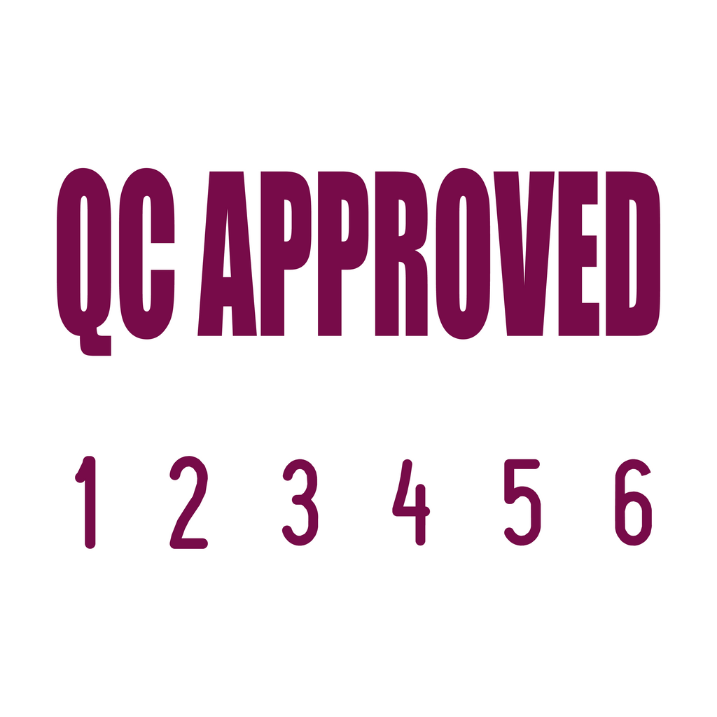 Maroon 06-5010-qc-approved-mini-number-stamp