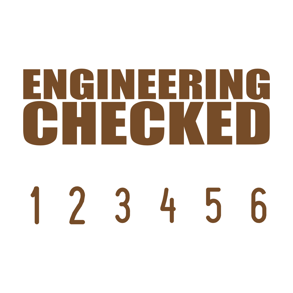 Brown 07-5005-engineering-checked-mini-number-stamp