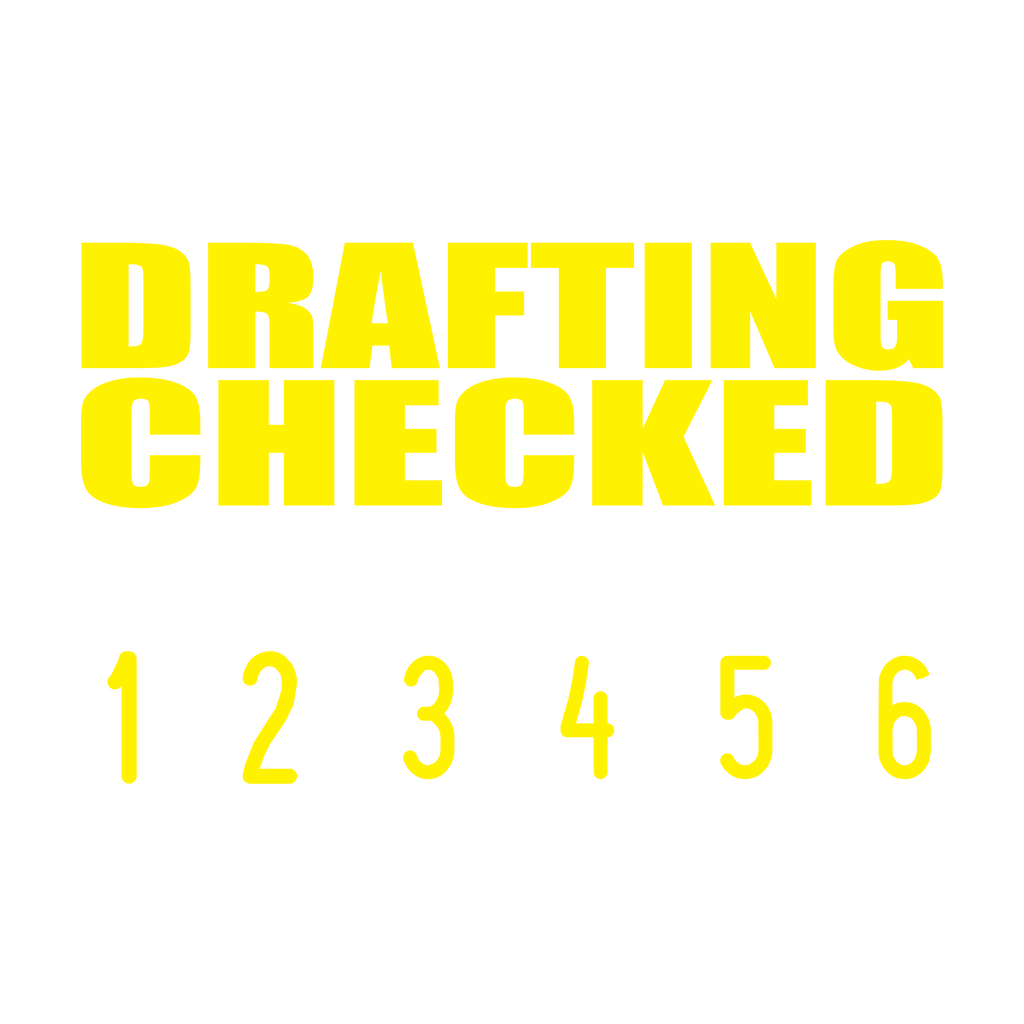 Yellow 08-5016-drafting-checked-mini-number-stamp