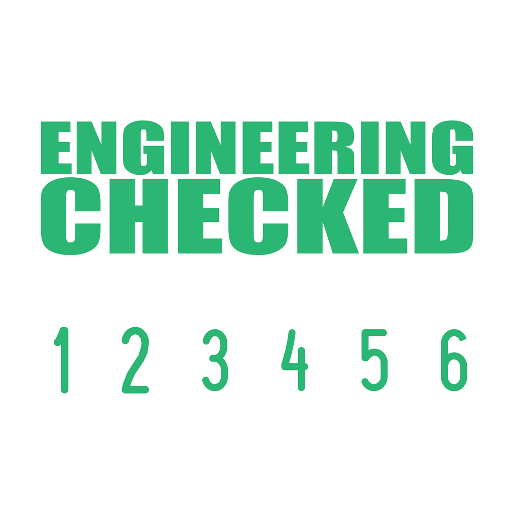 Mint 09-5005-engineering-checked-mini-number-stamp