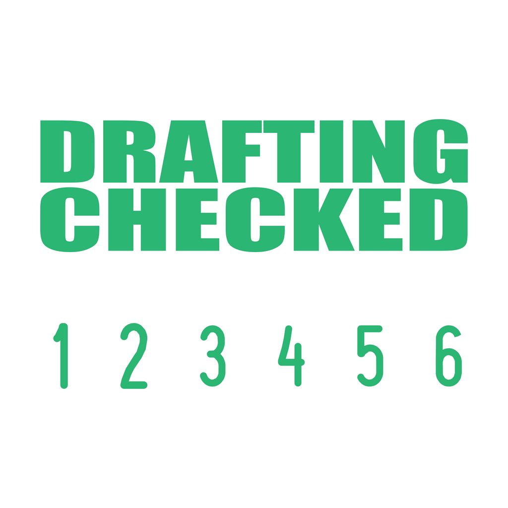 Mint 09-5016-drafting-checked-mini-number-stamp