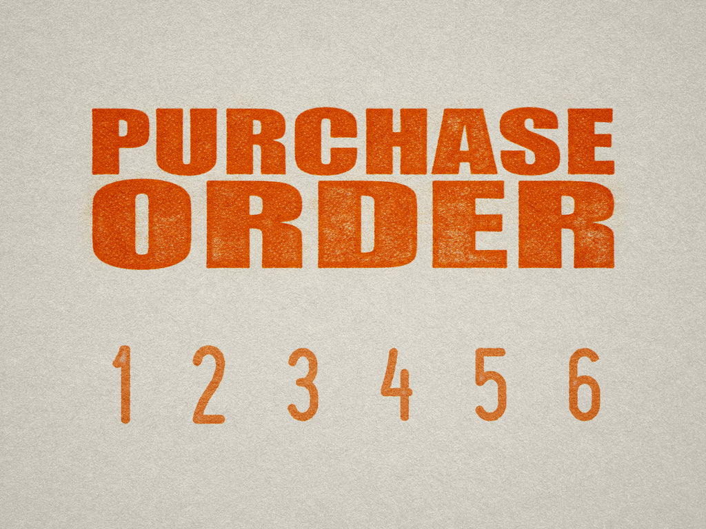 Orange 10-5008-purchase-order-mini-number-stamp-mockup