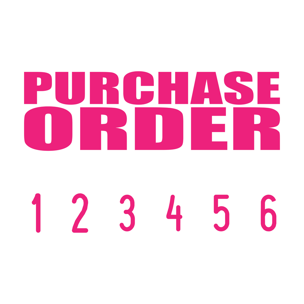 Pink 11-5008-purchase-order-mini-number-stamp