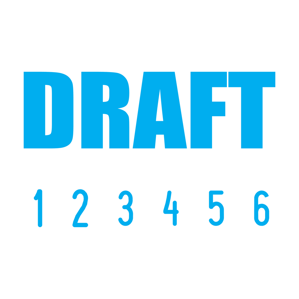 Turquoise 12-5003-draft-mini-number-stamp