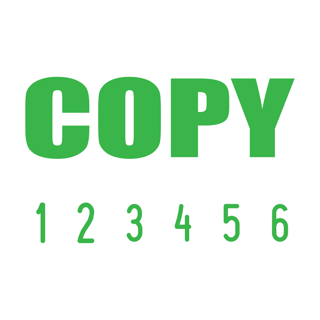 Apple-Green 22-5002-copy-mini-number-stamp