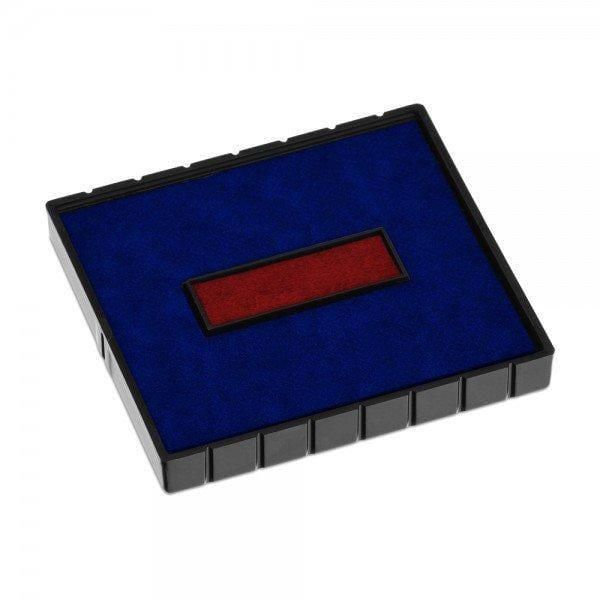 Colop Replacement Ink Pad E/54 Blue Red 2 Colour
