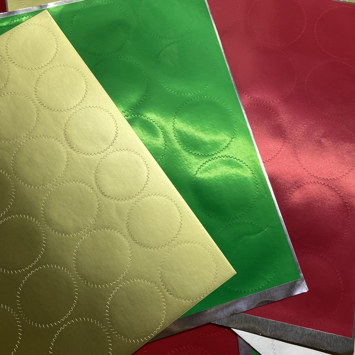 Embossed Certificate Labels – Stamp Lab