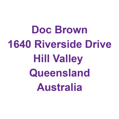 Address – Stamp Lab